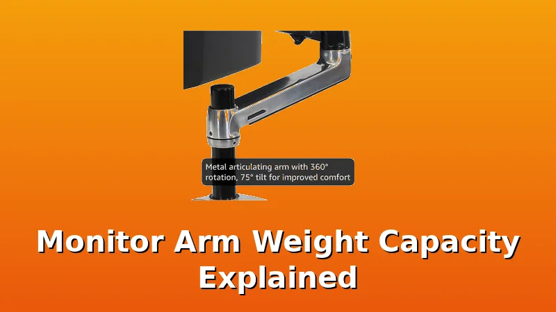 Monitor Arm Weight Capacity Explained - MonitorArmPicks review with measurements and honest opinion
