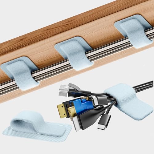 Cable Management Under Desk Cord Organizer