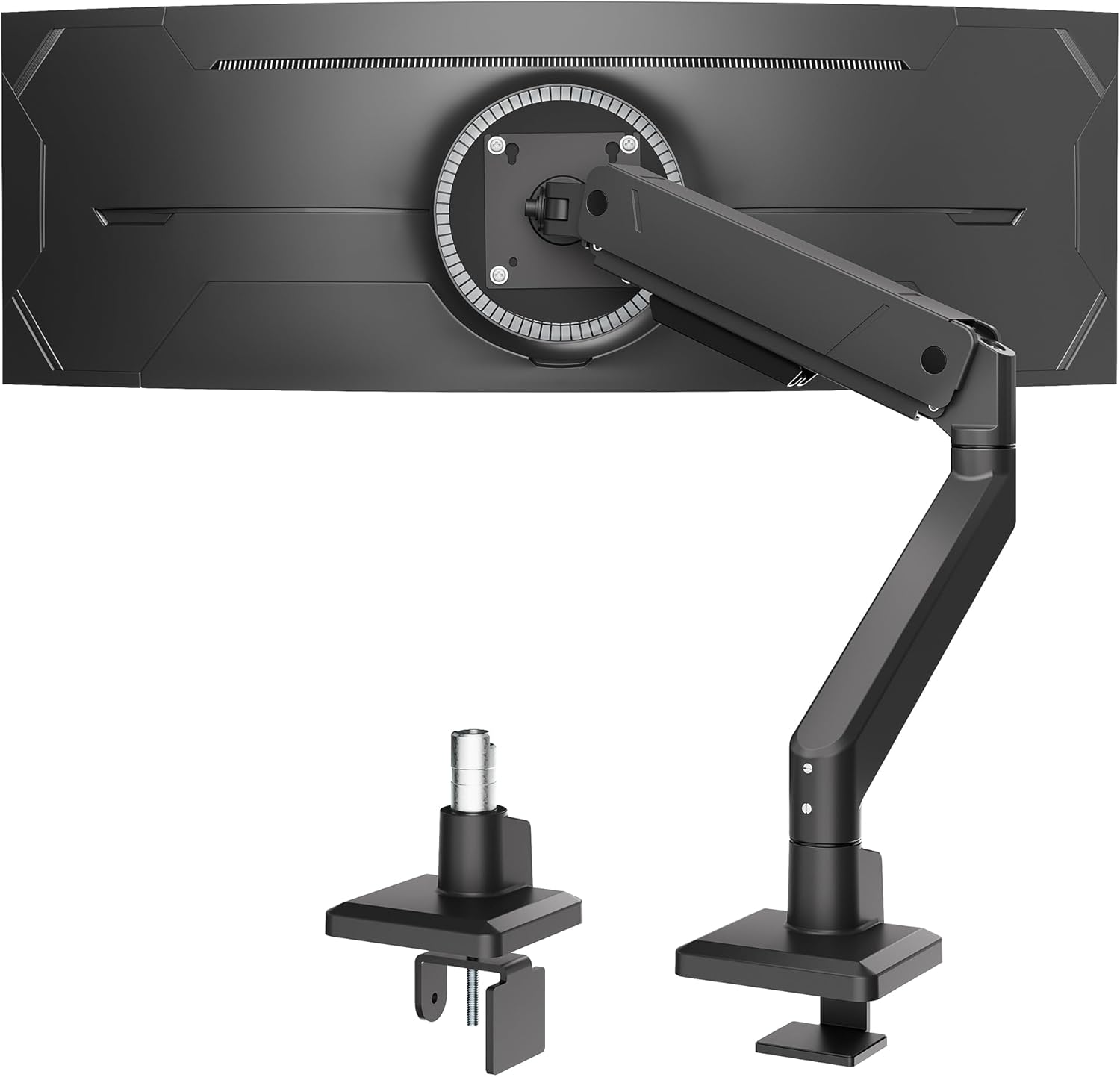monTEK Single Monitor Arm for 45 Inch Ultrawide Screens